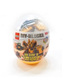 Display lego carritos truck amarillos hv