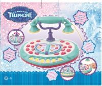 Teléfono interactivo con accesorios de princesa