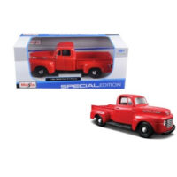 CARRO 1:24 FORD F1 PICKUP 1948 (REAL1:25) RED