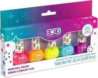 ESMALTE PARA UÑAS COLORES NEON PQ 5 UNIDADES