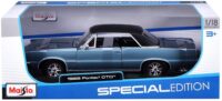 CARRO 1.18 PONTIAC GTO 1965 MAISTO BLUE
