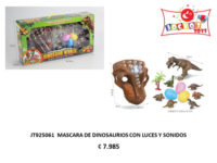 MASCARA DE DINOS CON DINOS