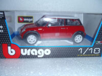 CARRO 1:18 MINI COOPER BURAGO