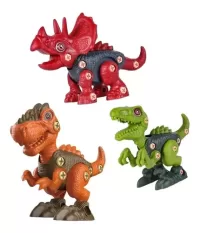 DINOS ARMABLES 4PCS