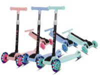 SCOOTER DE COLORES CON LUZ