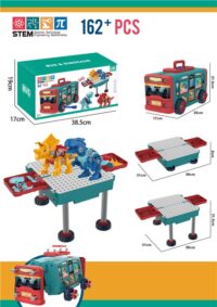 Bus de Blocks 2 en 1 con Dinosaurios