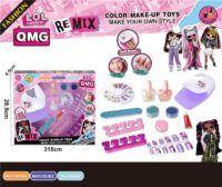 SET DE UÑAS LOL OMG REMIX CON MAQUINA DE SECADO