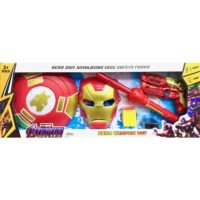 Lanzadora escudo sable y máscara de Ironman